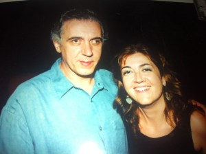 Con Fernando Trueba, quien estuvo ese año en Tenerife para plasmar el gran reencuentro familiar y de quien proyectamos también una retrospectiva.