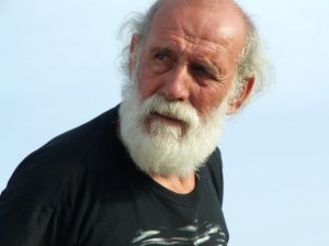 Carlos Álvarez en un momento del rodaje de El Vuelo del Guirre